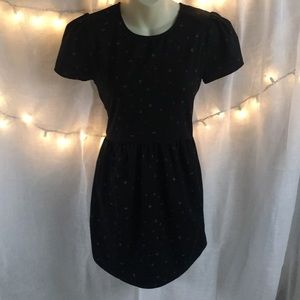 Mini black dress